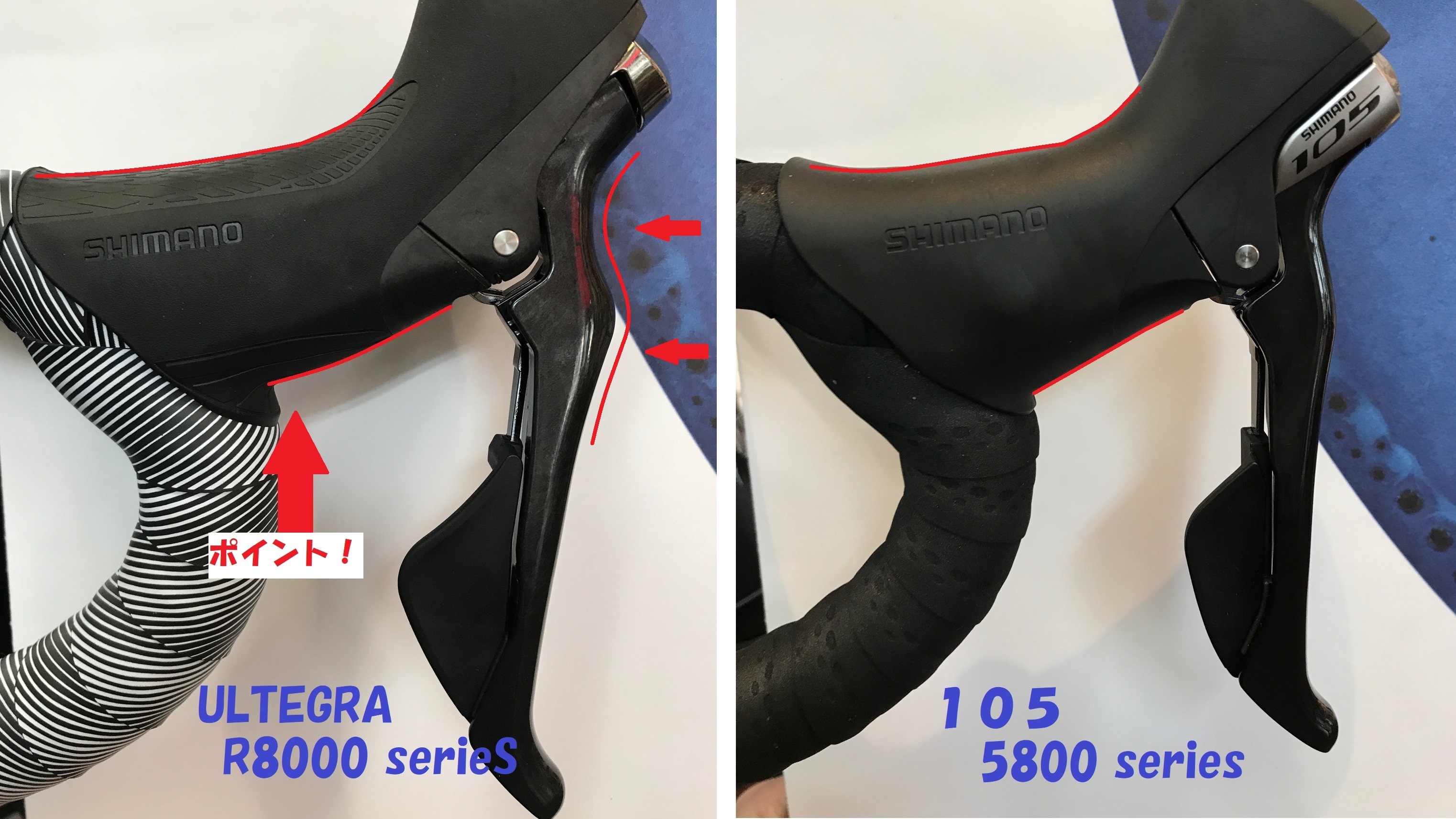 ULTEGRA R8000 STIレバー smcint.com